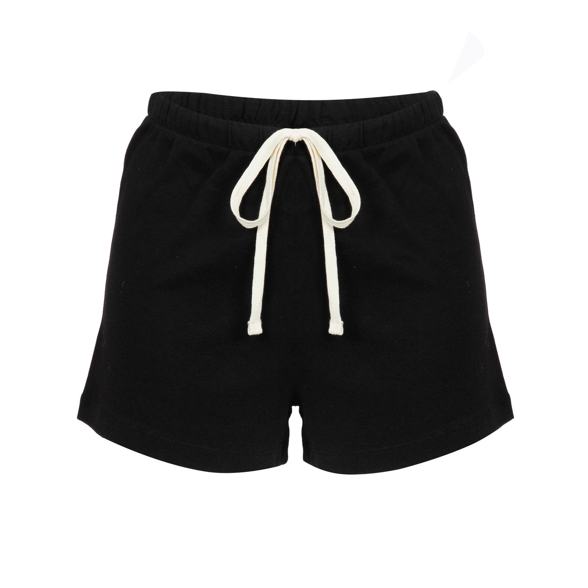 BASIC COTTON SHORTS 026 BLACK