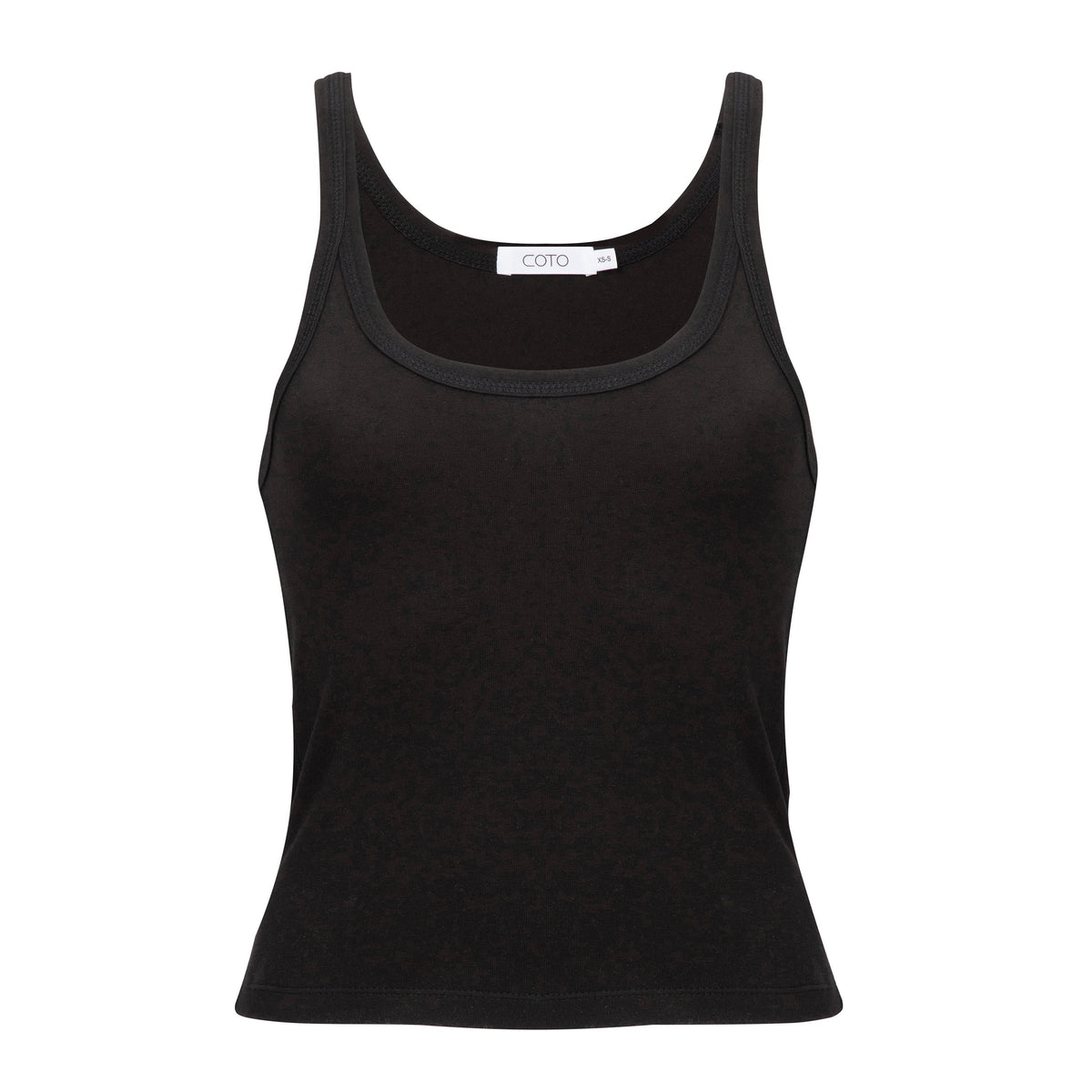 BASIC TANK TOP 004 BLACK