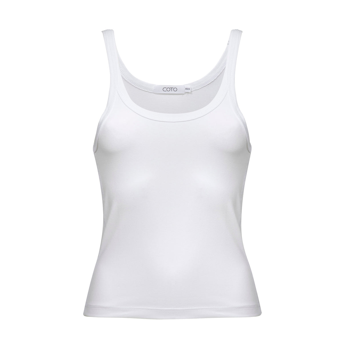 BASIC TANK TOP 004 WHITE