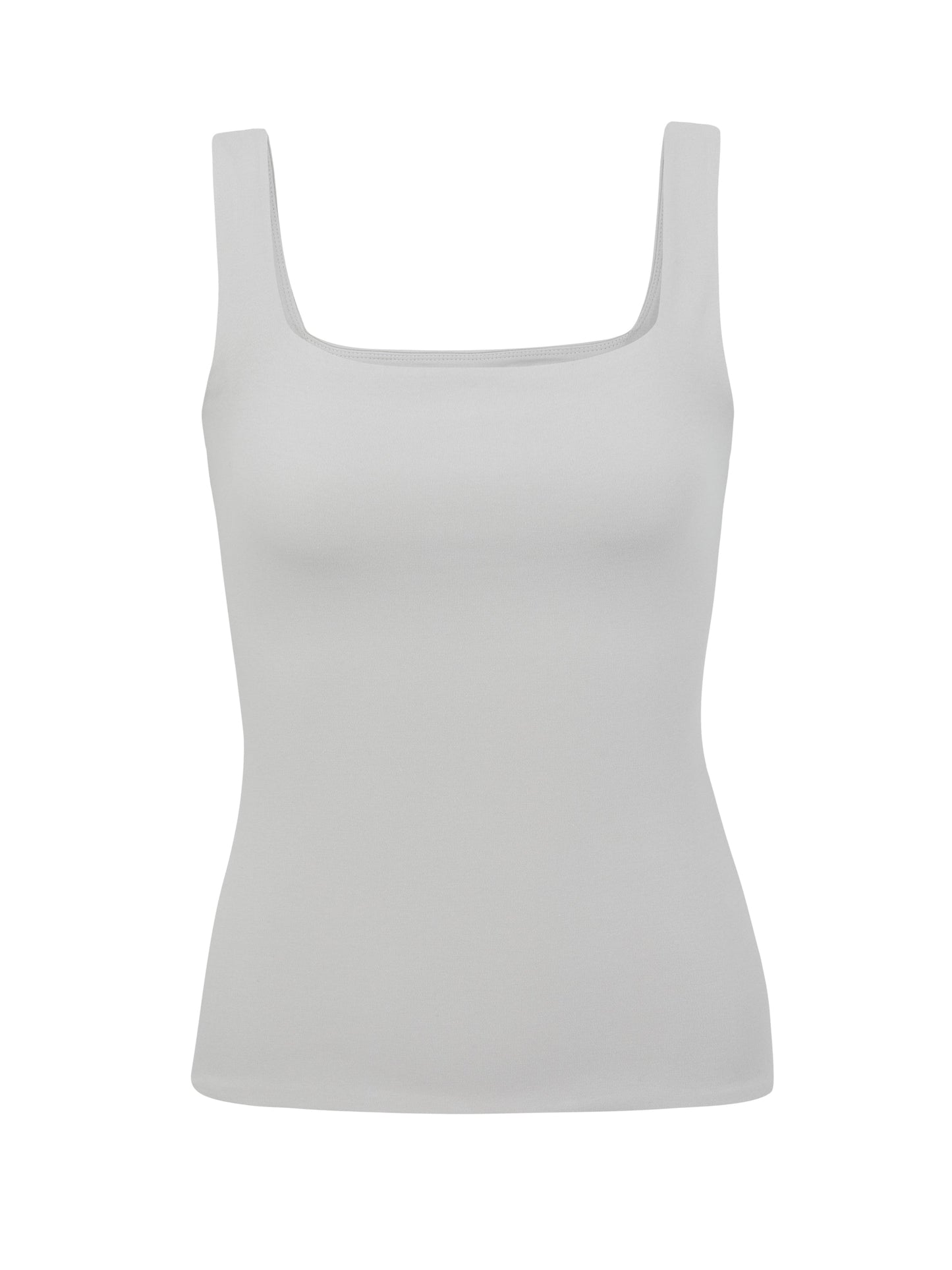SOFT SQUARE NECK TANK 003 STONE