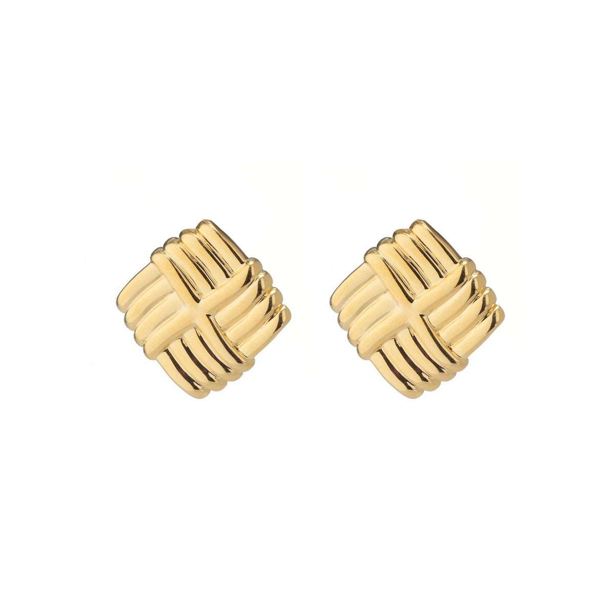 GOLD KNOT EARRINGS