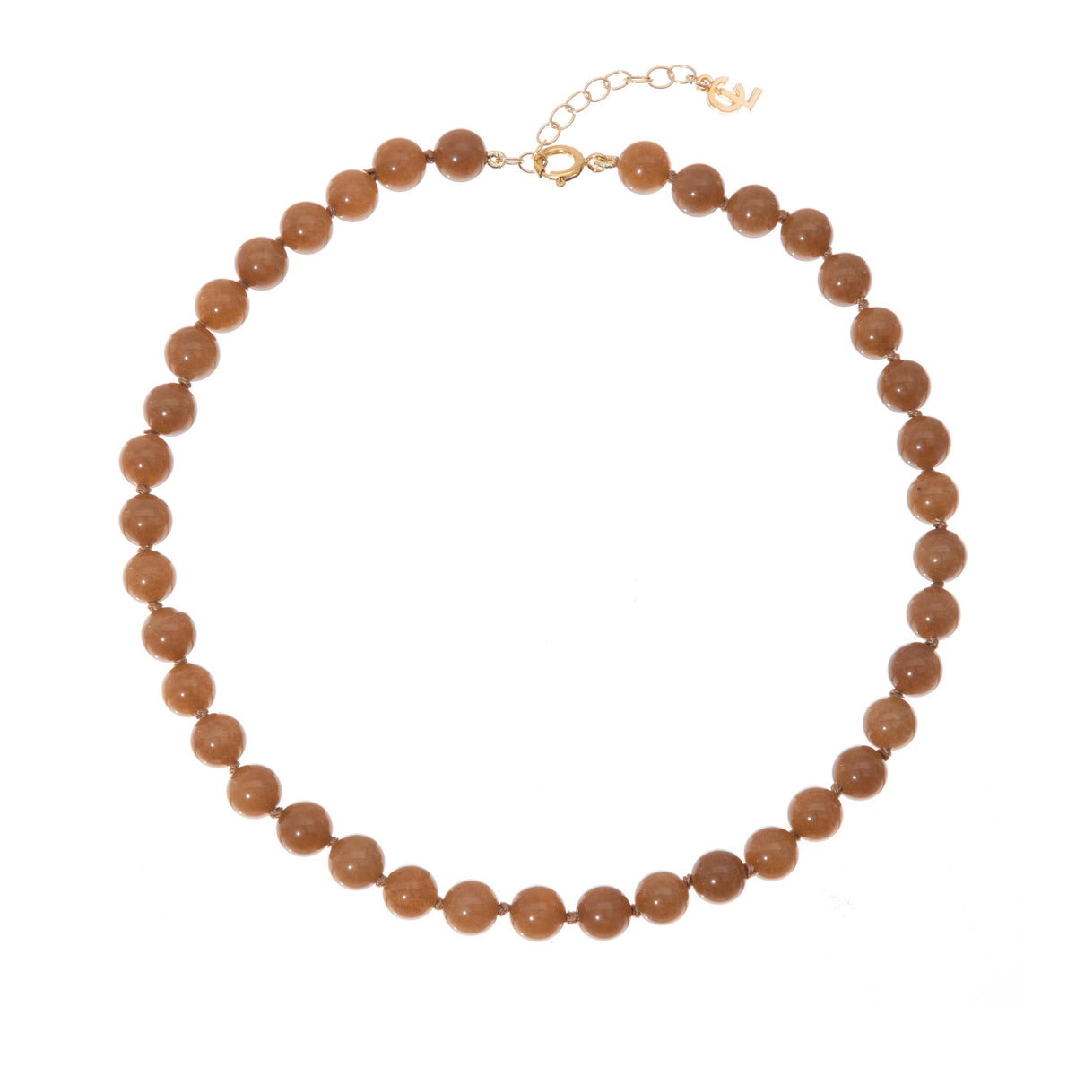 MINI GILI NECKLACE BROWN