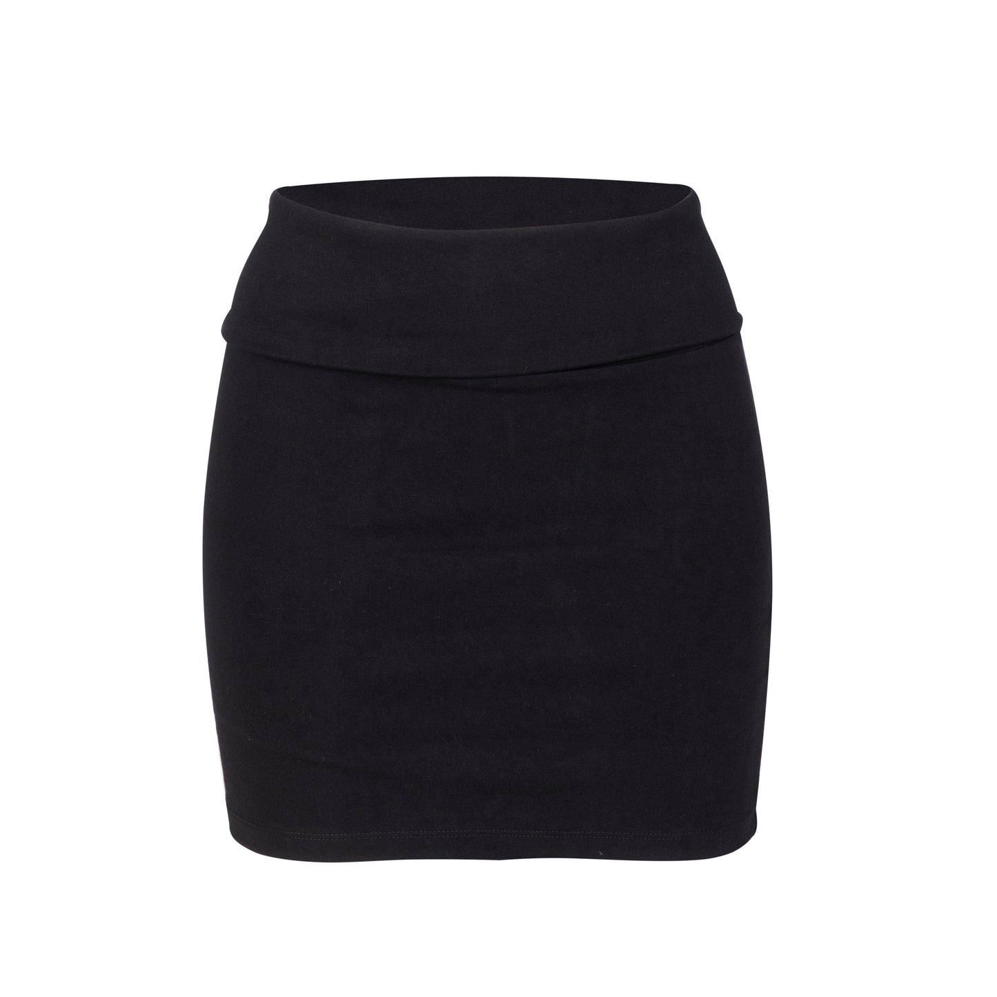 SOFT MINI SKIRT 003 BLACK