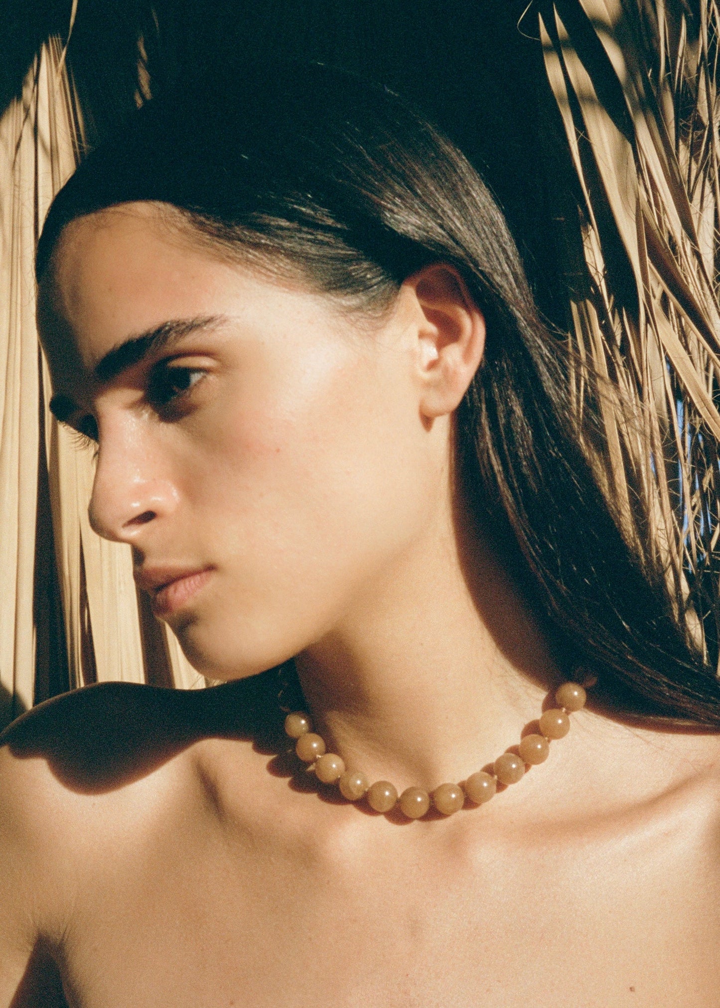 GILI NECKLACE CAMEL