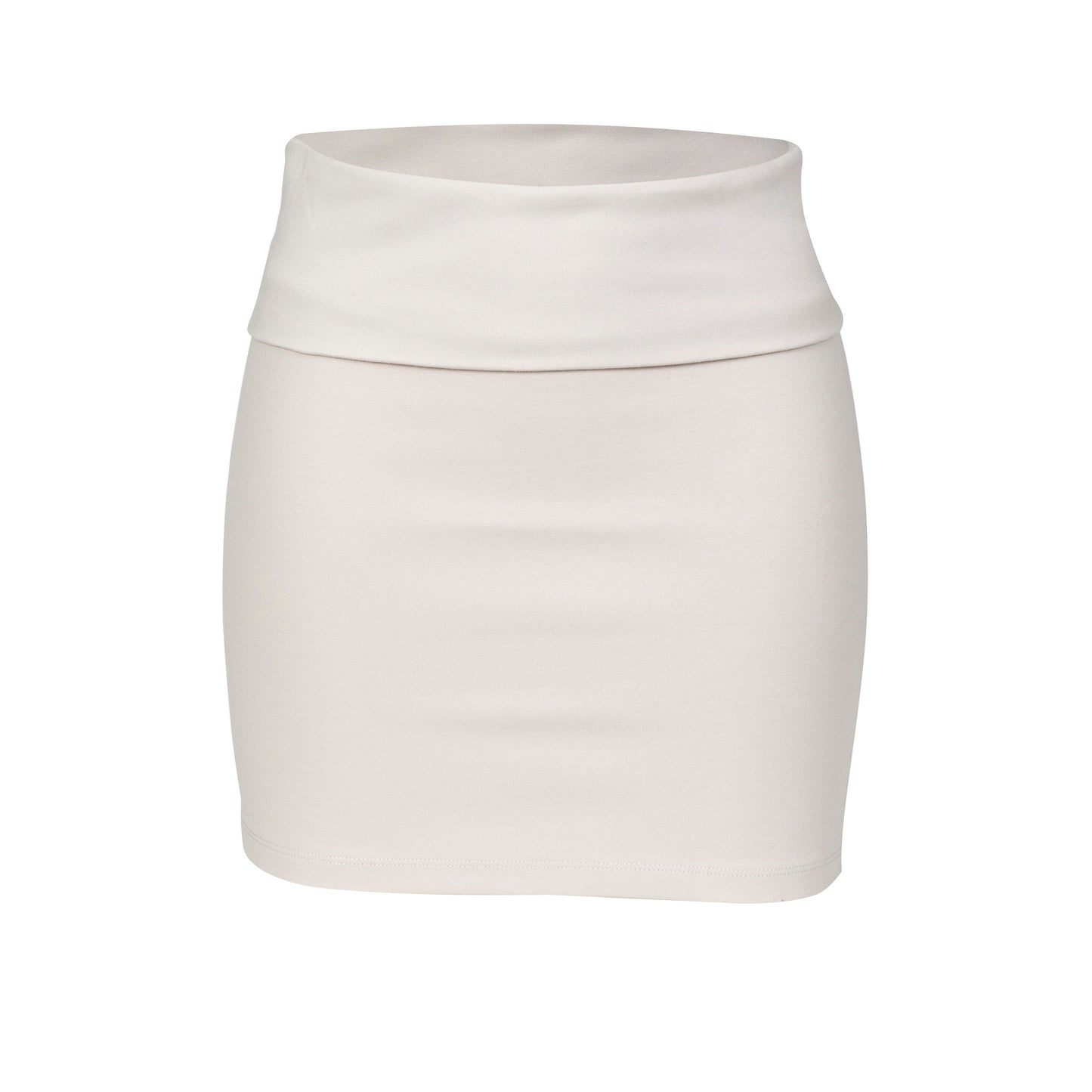 SOFT MINI SKIRT 003 STONE
