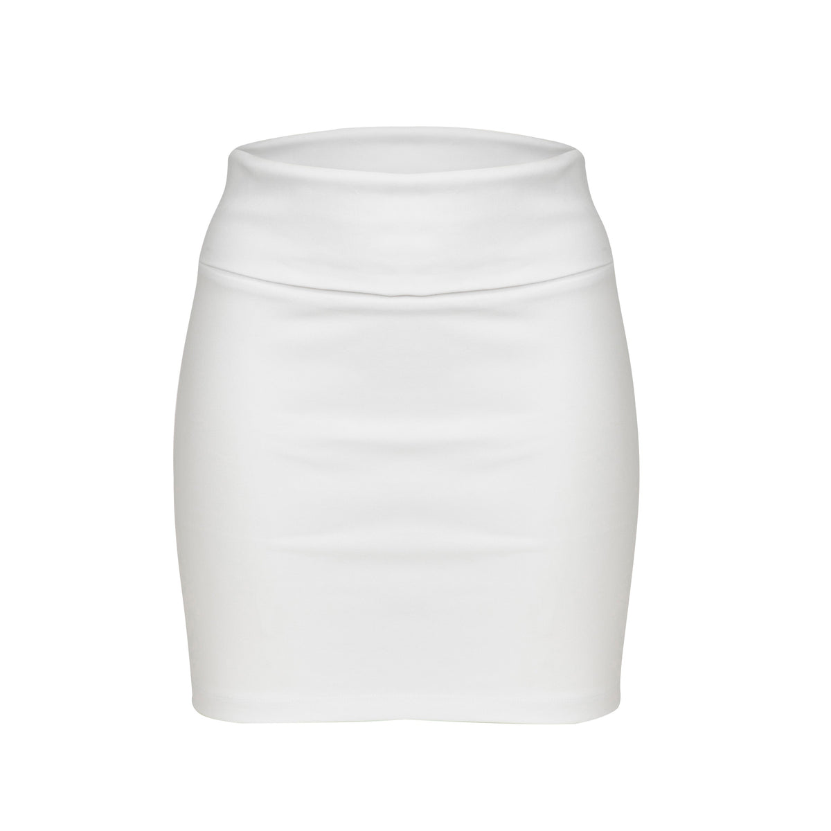 SOFT MINI SKIRT 003 WHITE