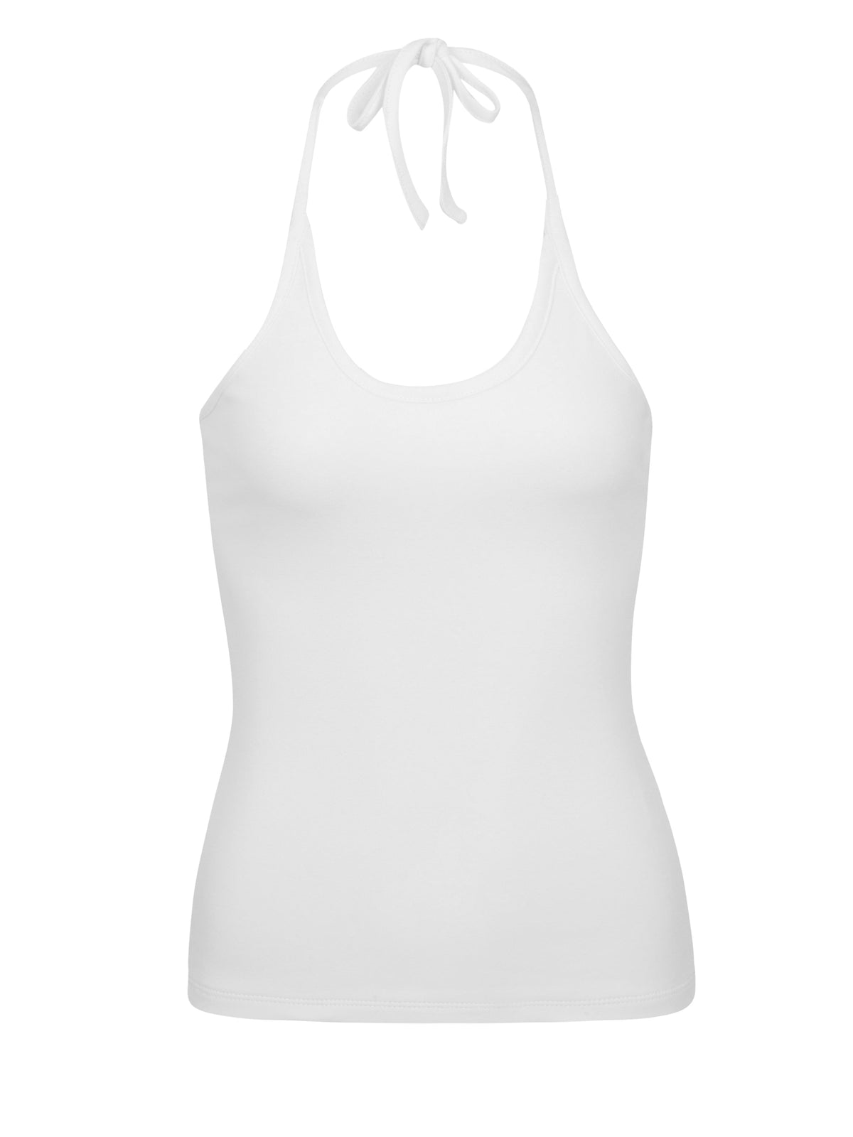 SOFT HALTER TIE TANK 003 WHITE
