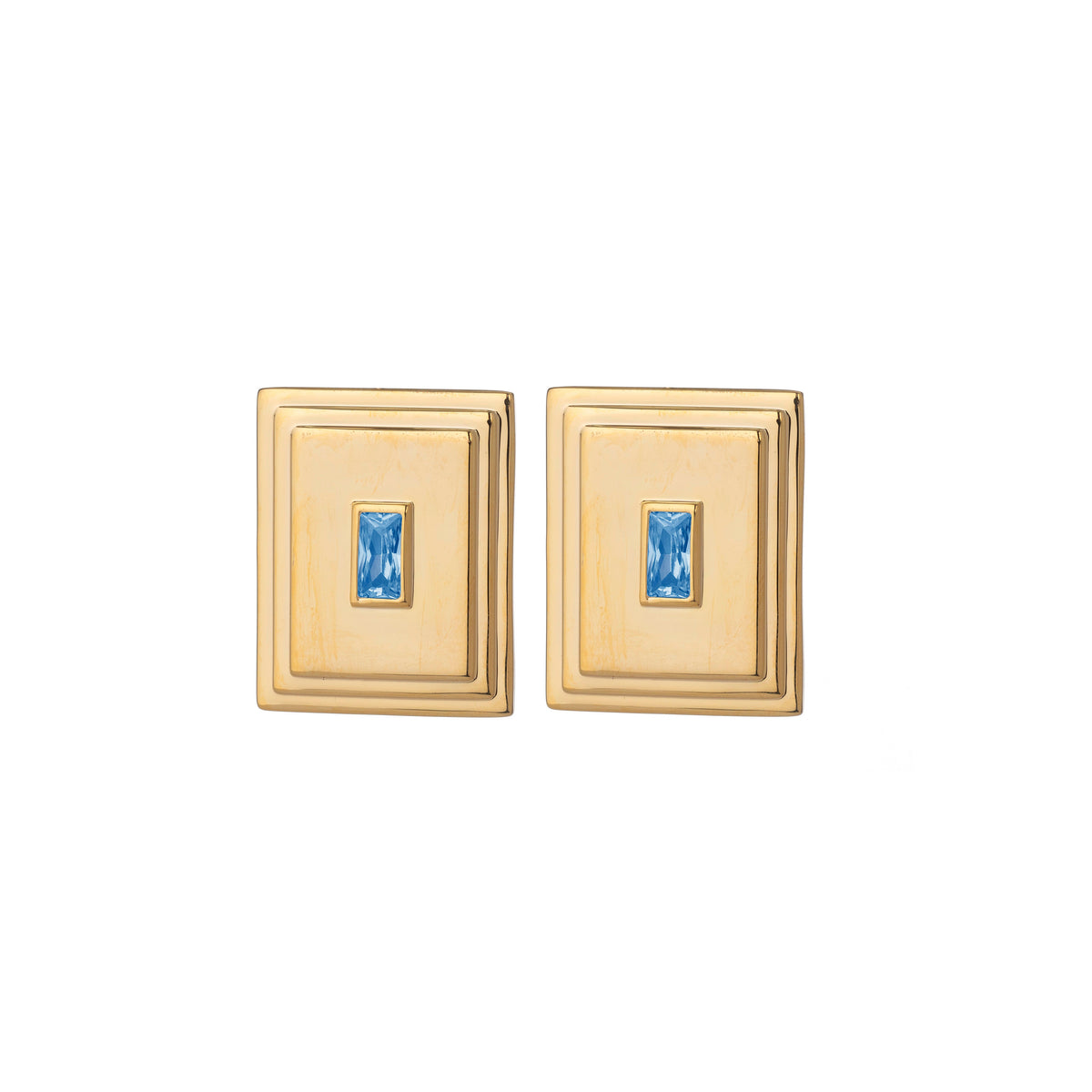 BLUE PLAZA EARRINGS