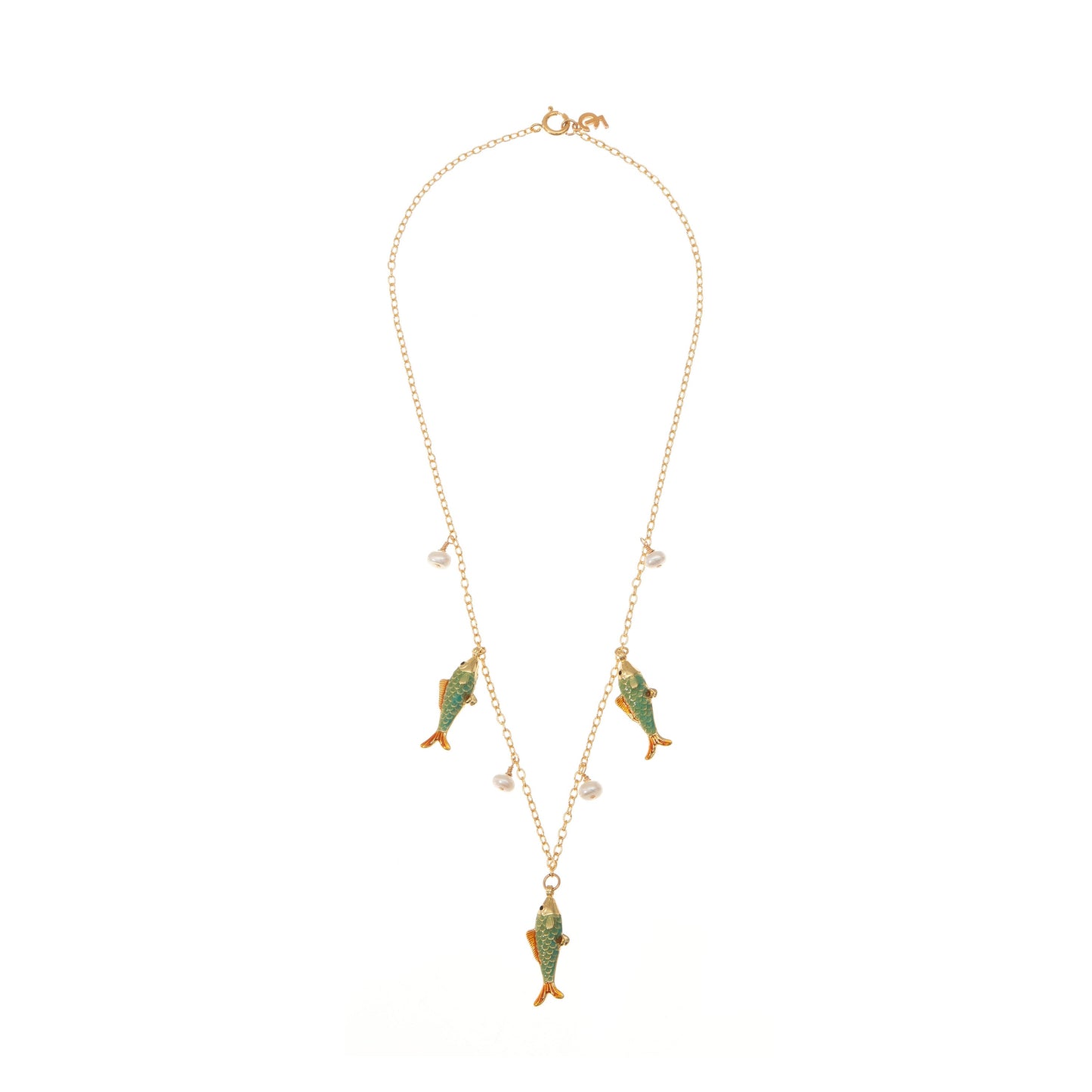 ISLAND TIDE FISH NECKLACE