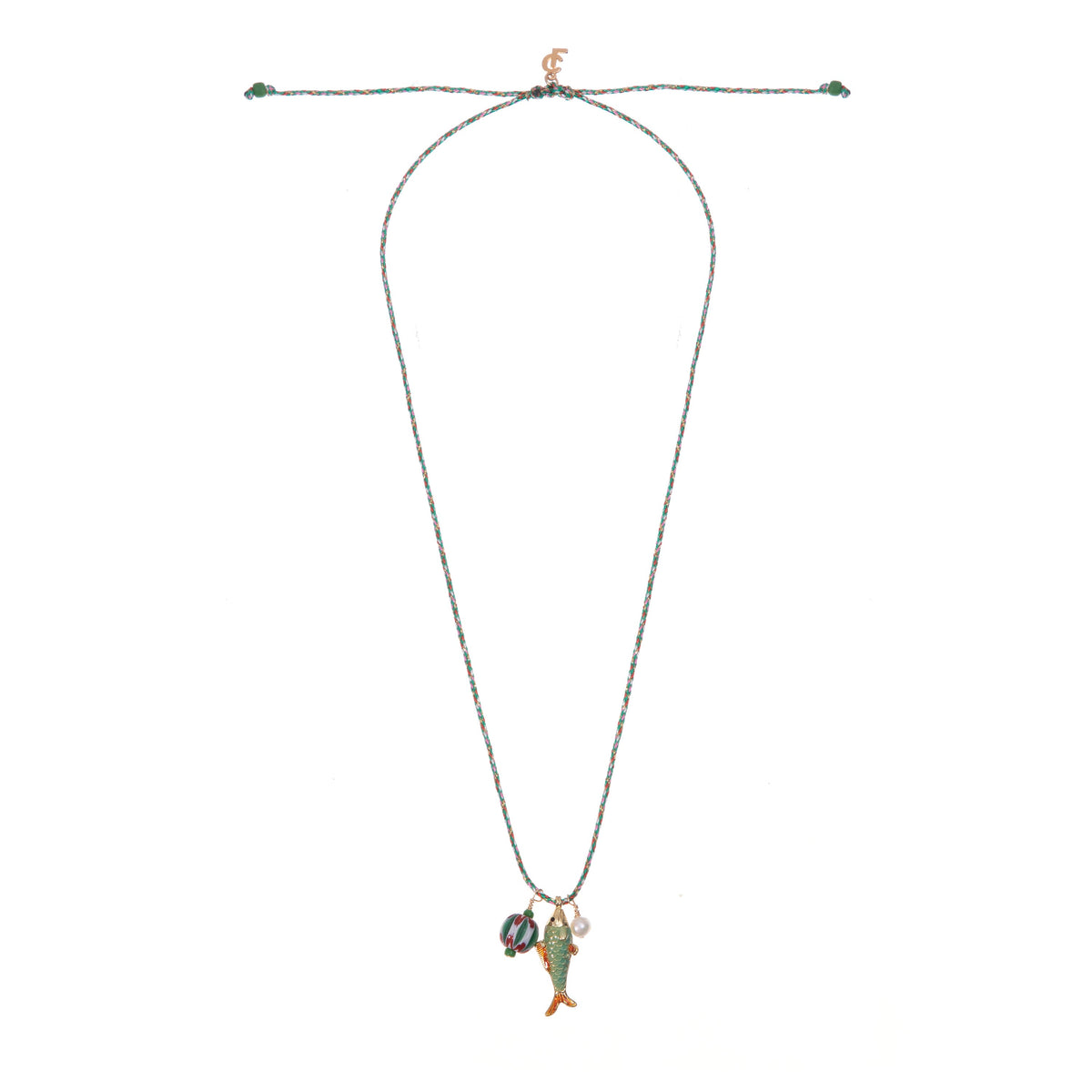 LAGOON CHARM FISH NECKLACE