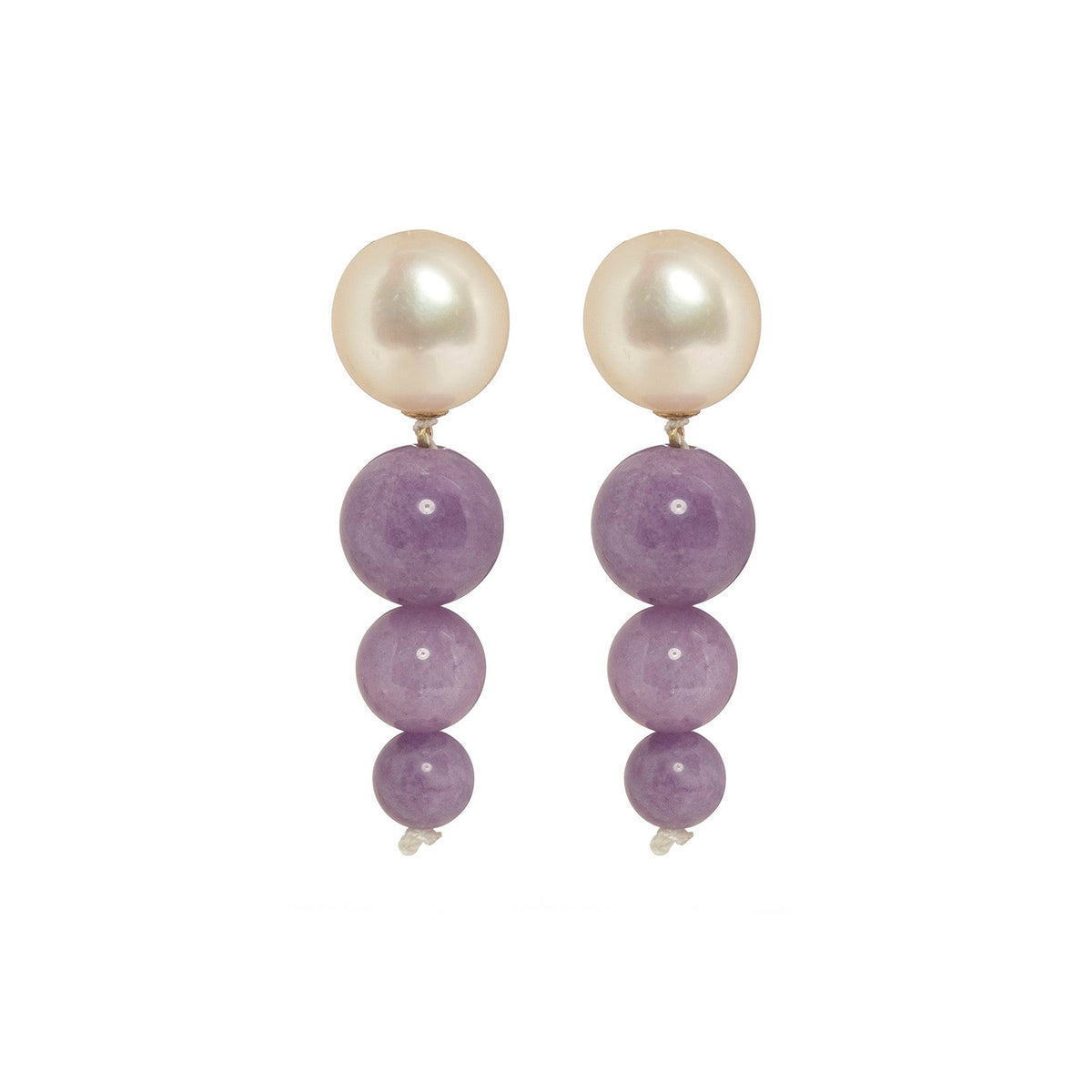 MINI KATE PURPLE EARRINGS