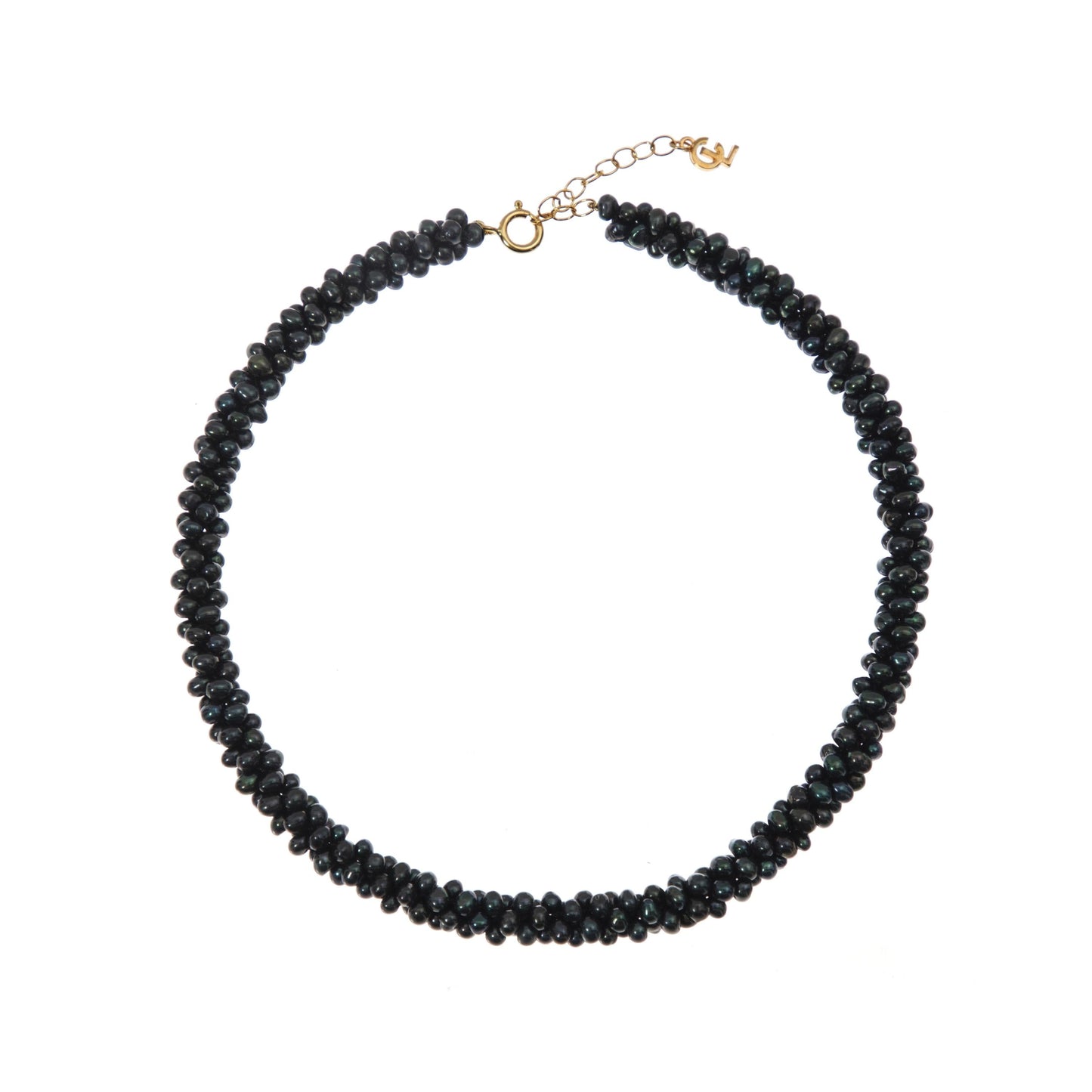BLACK SHAYA NECKLACE
