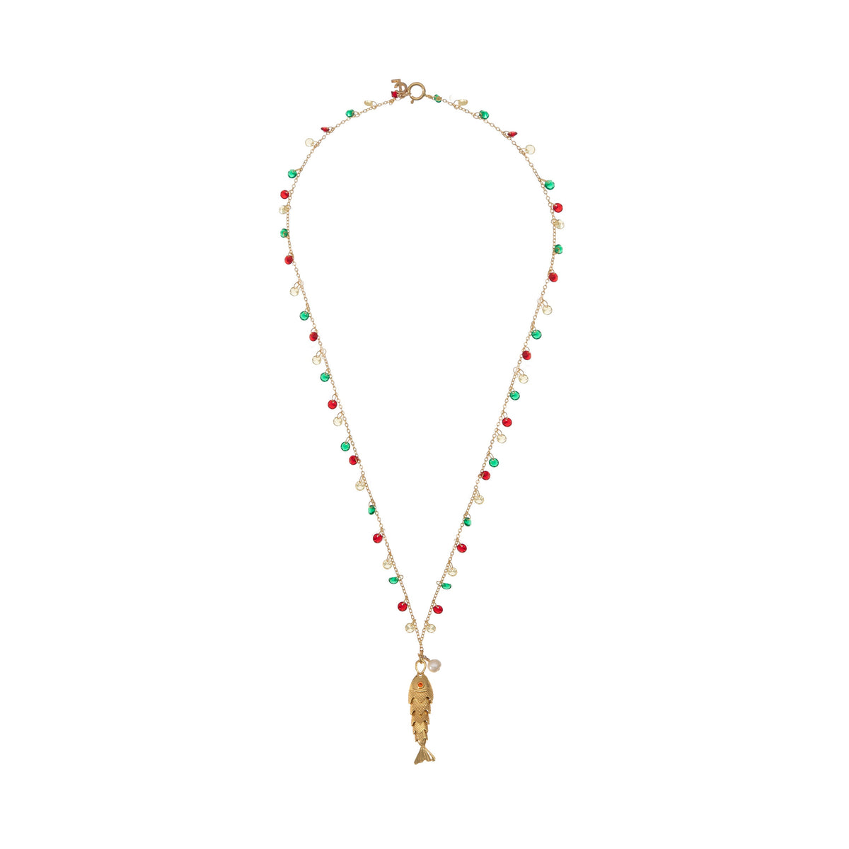 PRISM FISH NECKLACE